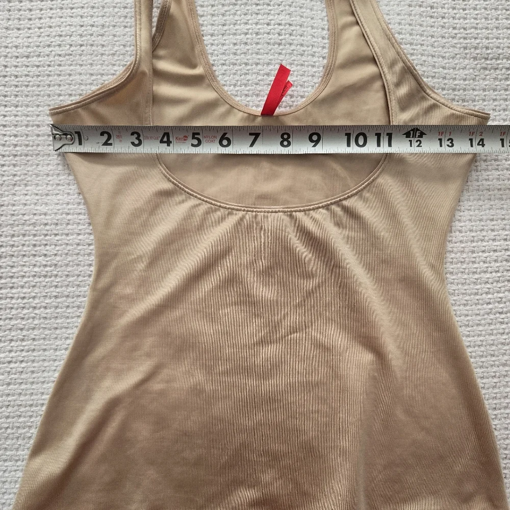 SPANX Tan / Nude Tank Top‎ - Large - Shapewear